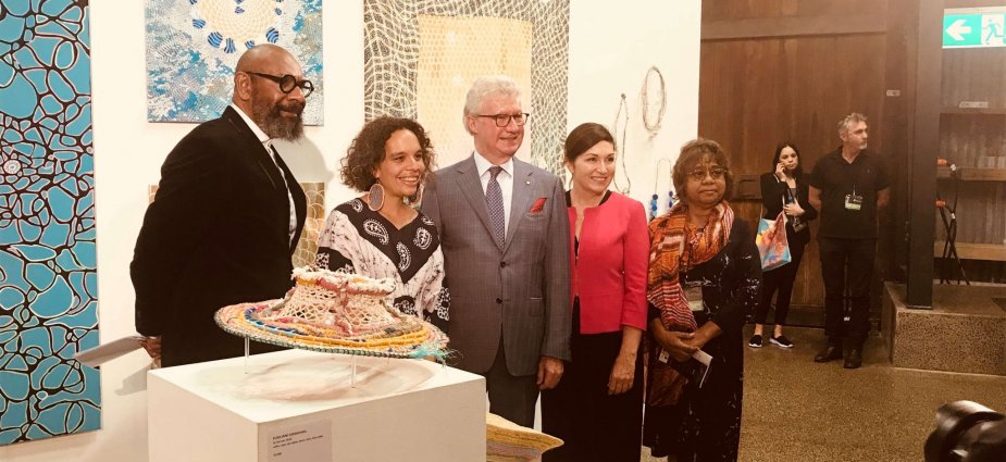 Tom-Mosby,-Elisa-Jane-Carmichael,-His-Excellency-the-Honourable-Paul-de-Jersey-AC,-Leanne-Enoch,-Henrietta-Fourmile-Marrie