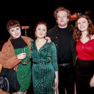Georgia Brooker, Amy Ambrose, James Frostick & Georgia Attwell